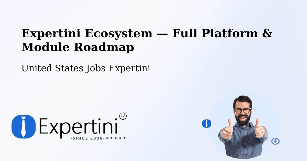 Expertini Ecosystem — Full Platform & Module Roadmap – Townsend