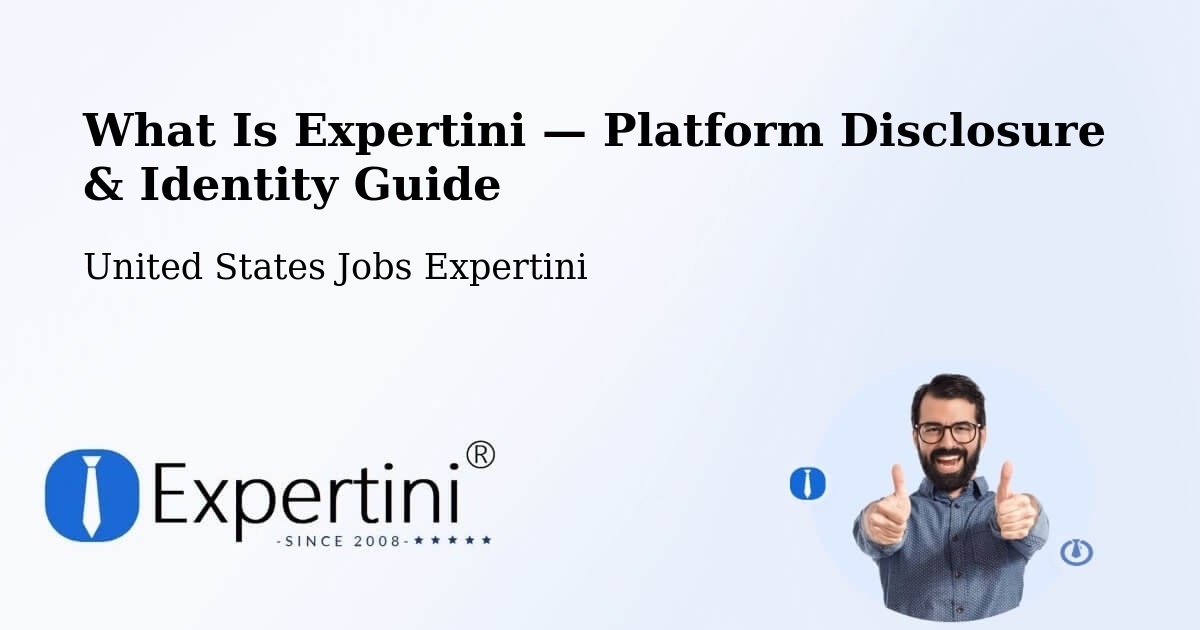 What Is Expertini — Platform Disclosure & Identity Guide – Townsend